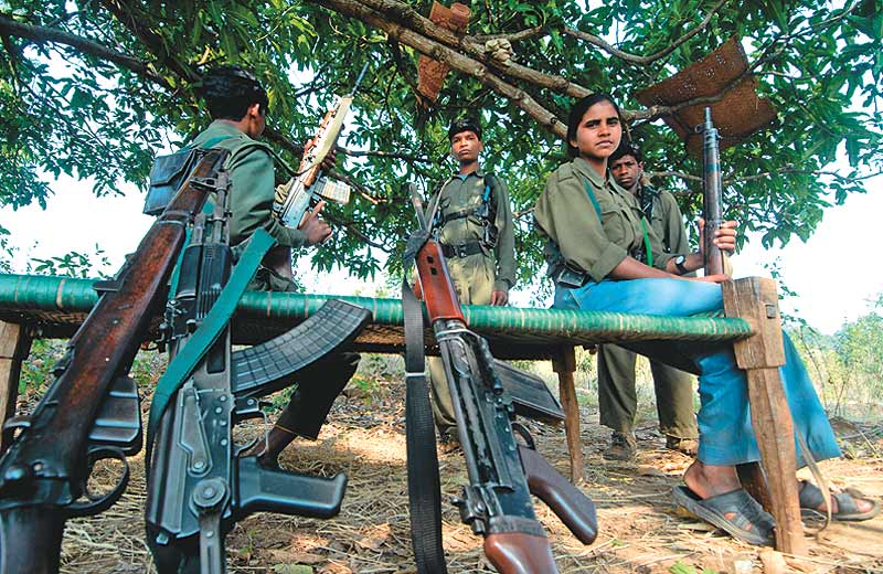 File photo of Naxals in Indian hinterland. (Web Extract). 