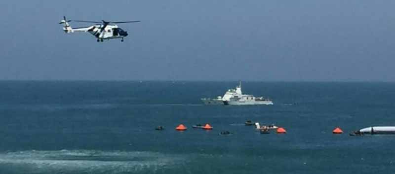 India Coast Guard Exercise.