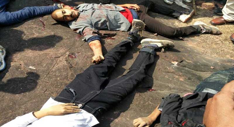 Bhopal police shot dead 8 SIMI members escaped from Bhopal Central Jail. (Web Extract).