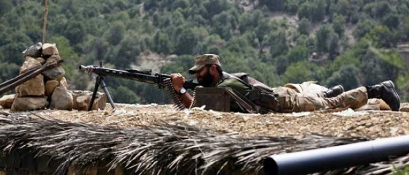 File photo of Pakistani soldier on border. 