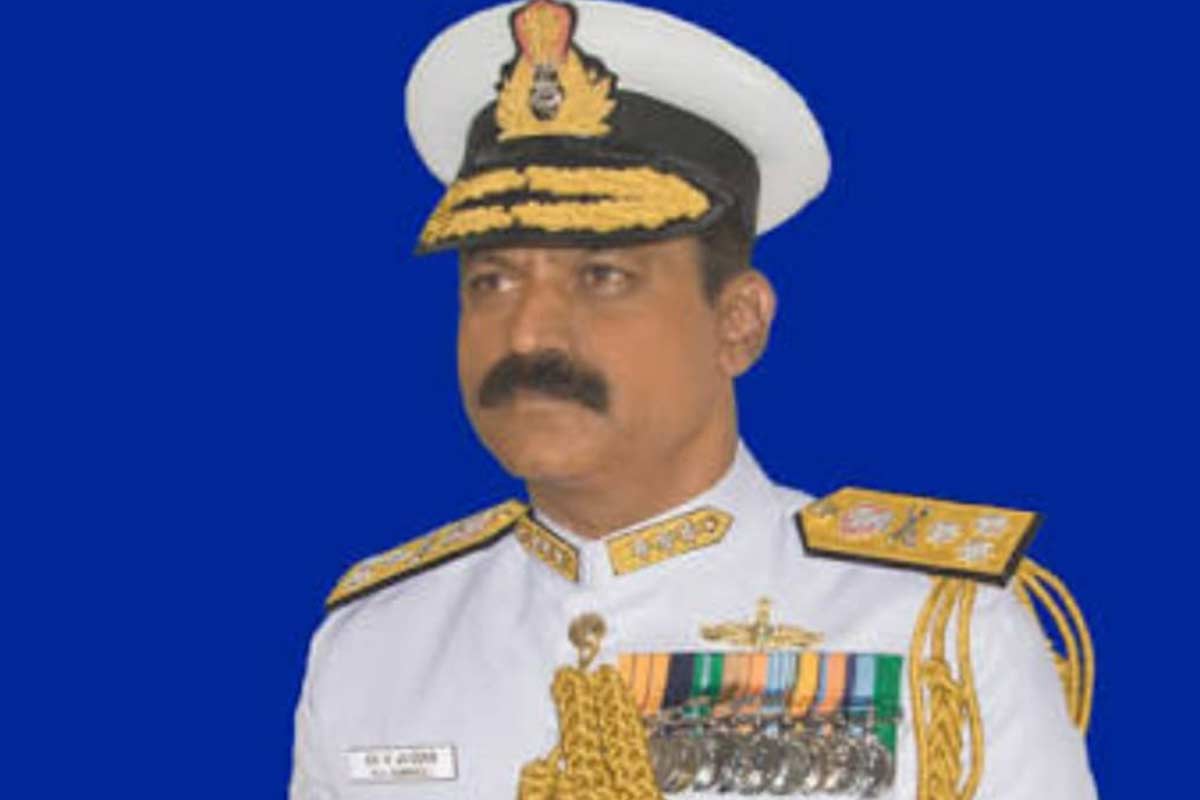 Photo: Vice Admiral MA Hampiholi