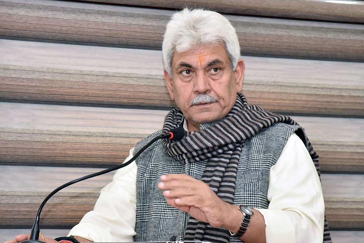 Manoj Sinha Lt Governor Jammu and Kashmir