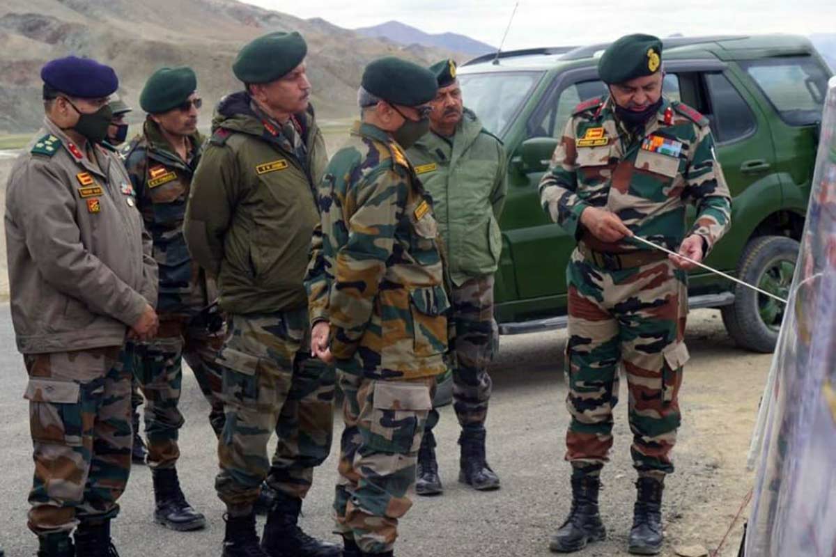 India China Army Firing Ladakh
