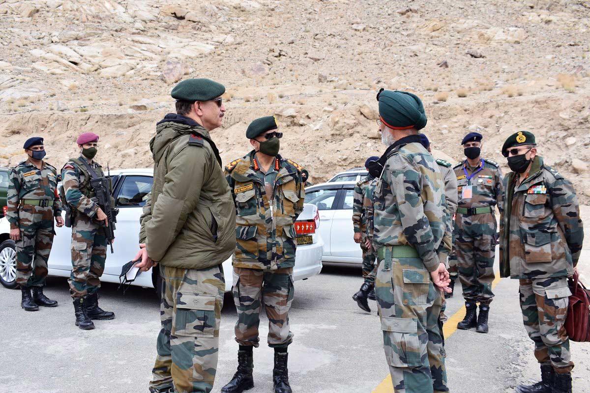 India China Army Firing Ladakh