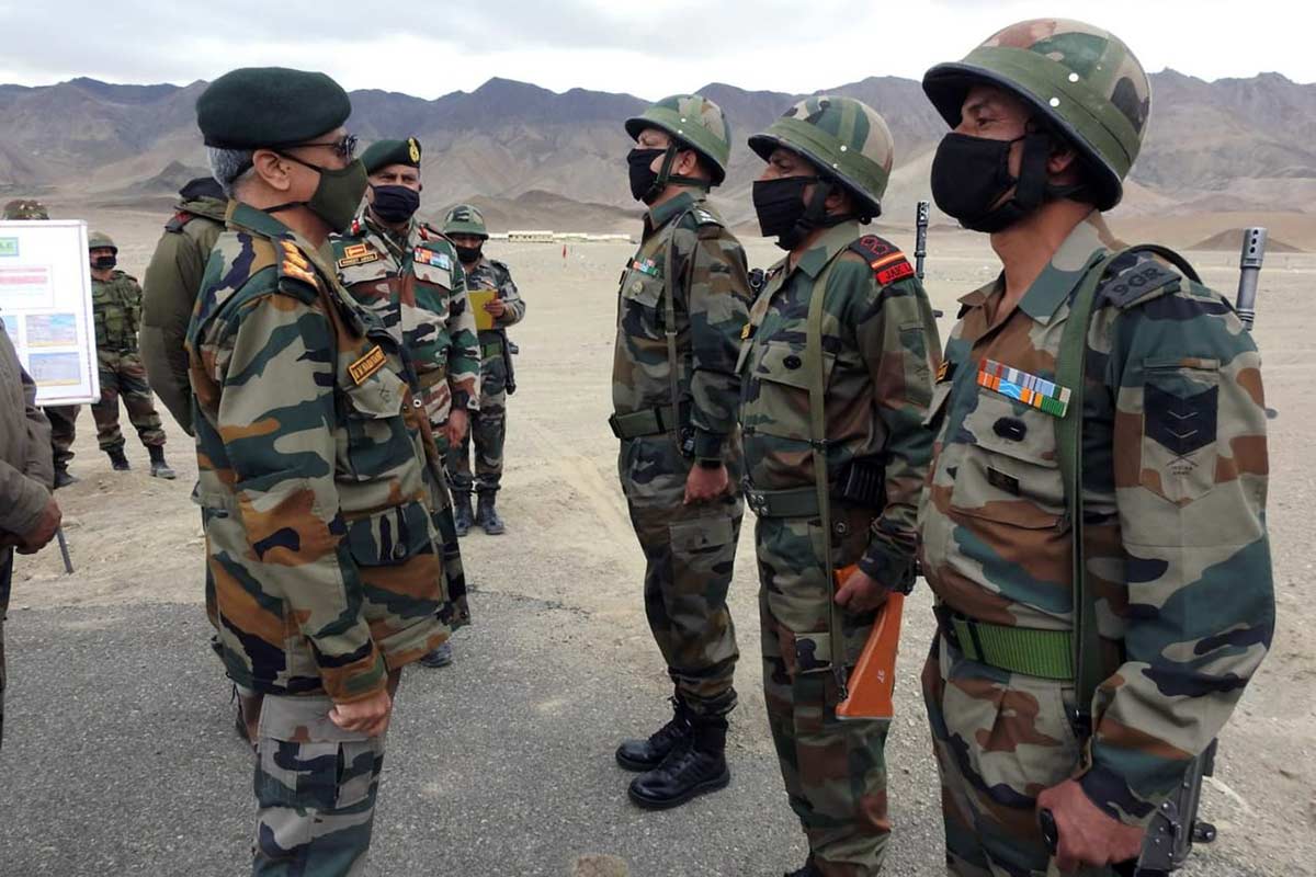 India China Army Firing Ladakh