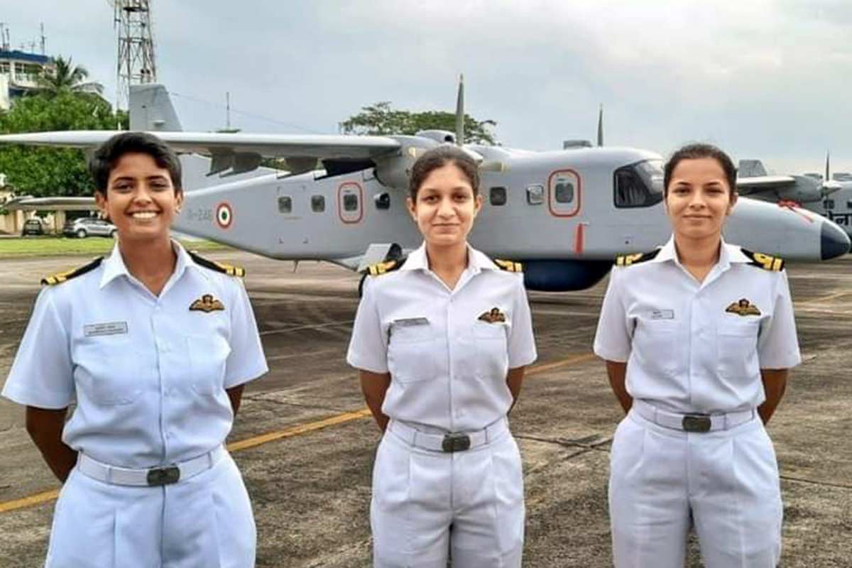 Indian Navy Women Pilot