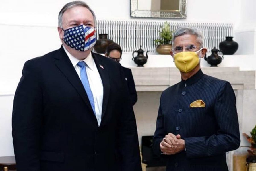 S Jaishankar Mike Pompeo.