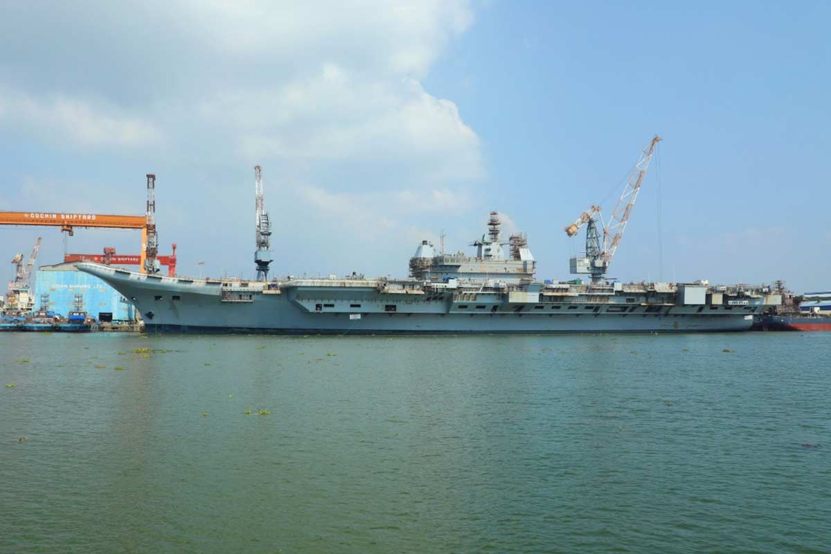 Photo: Indian Navy INS Vikrant News