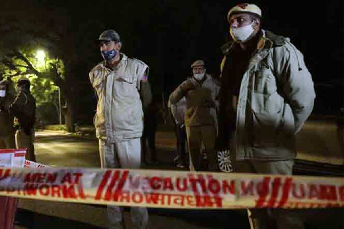 Delhi Blast Isarel Embassy