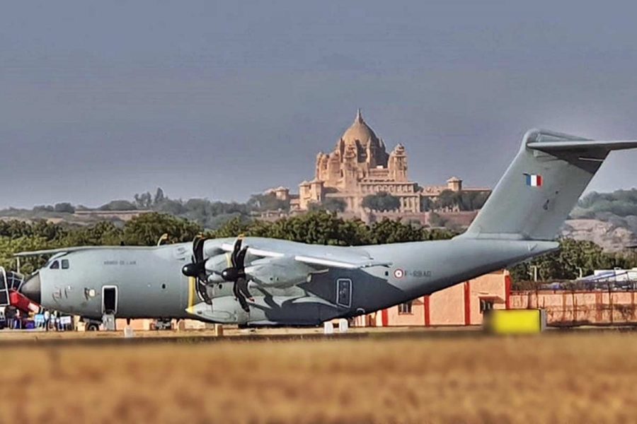 French air force aircraft in Jodhpur