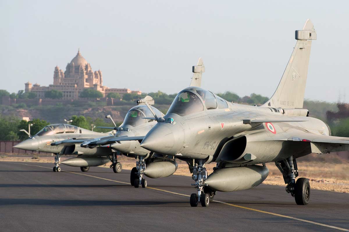 French air force aircraft in Jodhpur