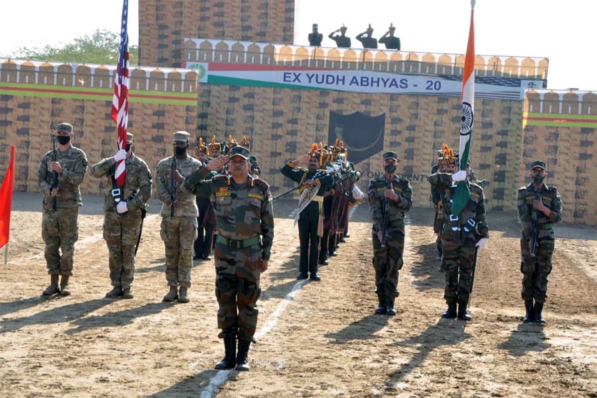 India US Yudh Abhyas Military Exercise