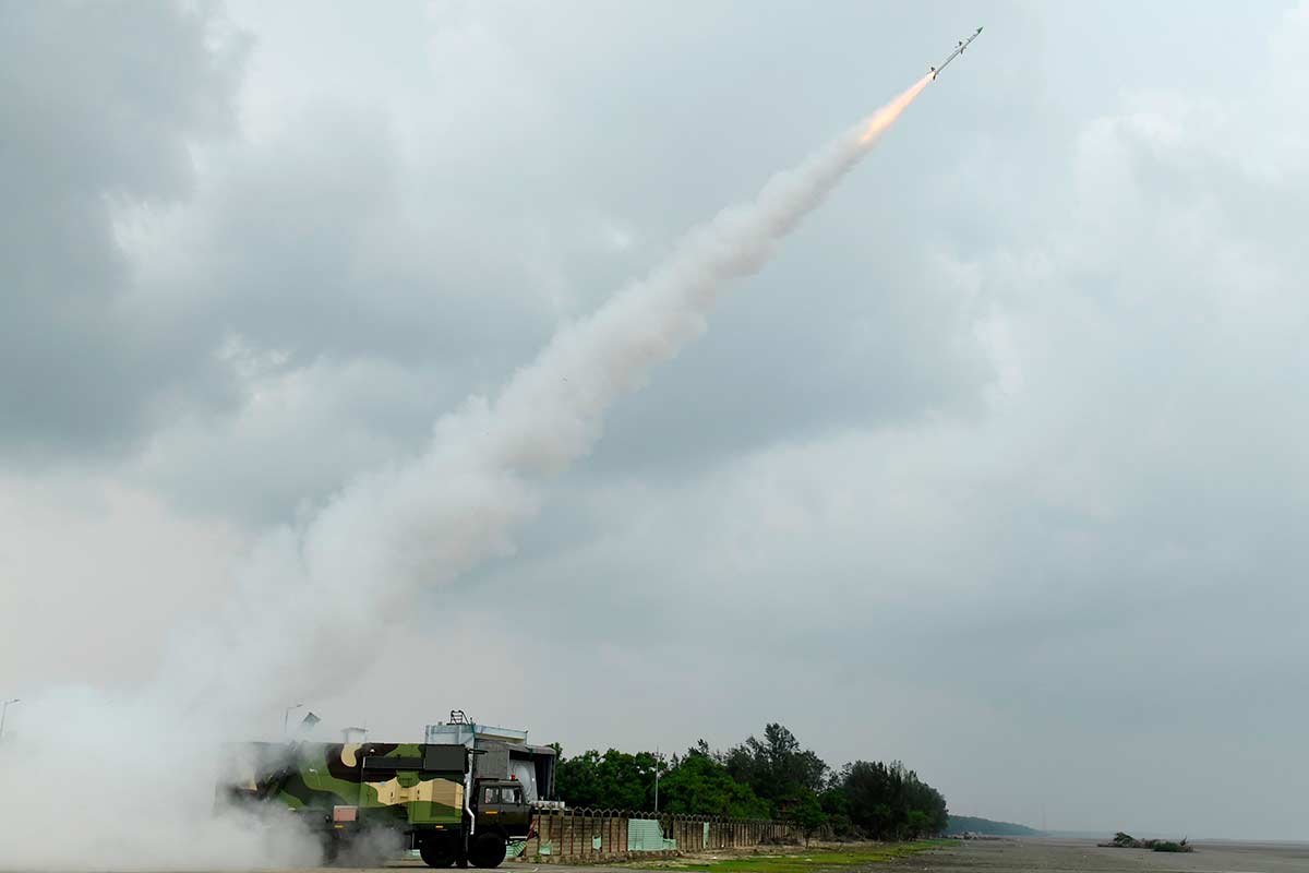 DRDO Akash-NG Missile.
