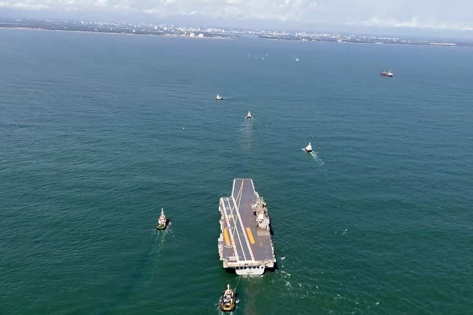 IAC-1 INS Vikrant Sea Trial