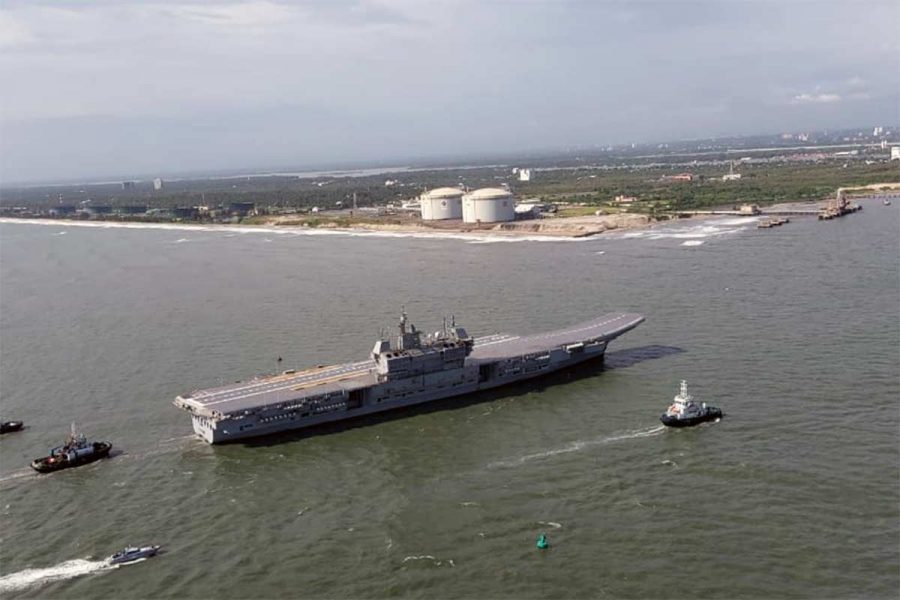 IAC-1 INS Vikrant Sea Trial