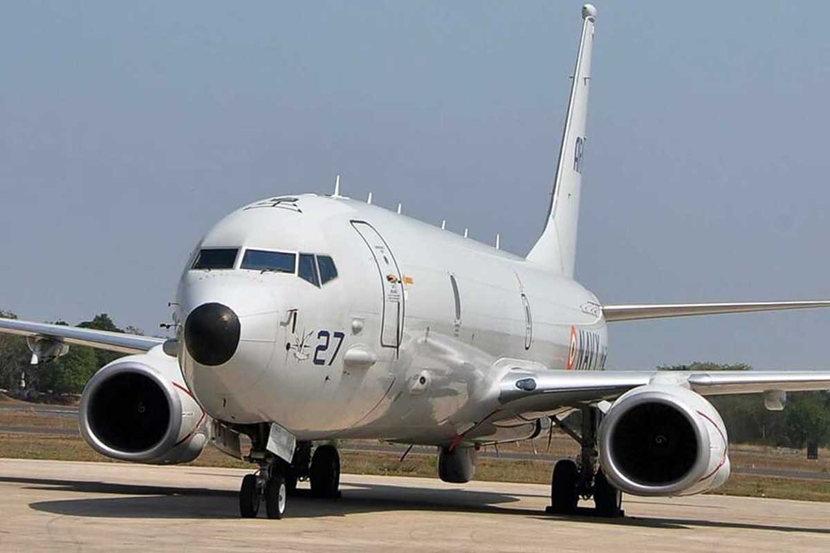 Indian Navy Boeing P8I Aircraft