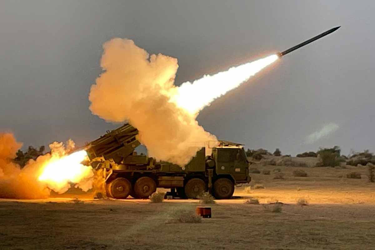 Indian Army DRDO Pinaka Rocket System