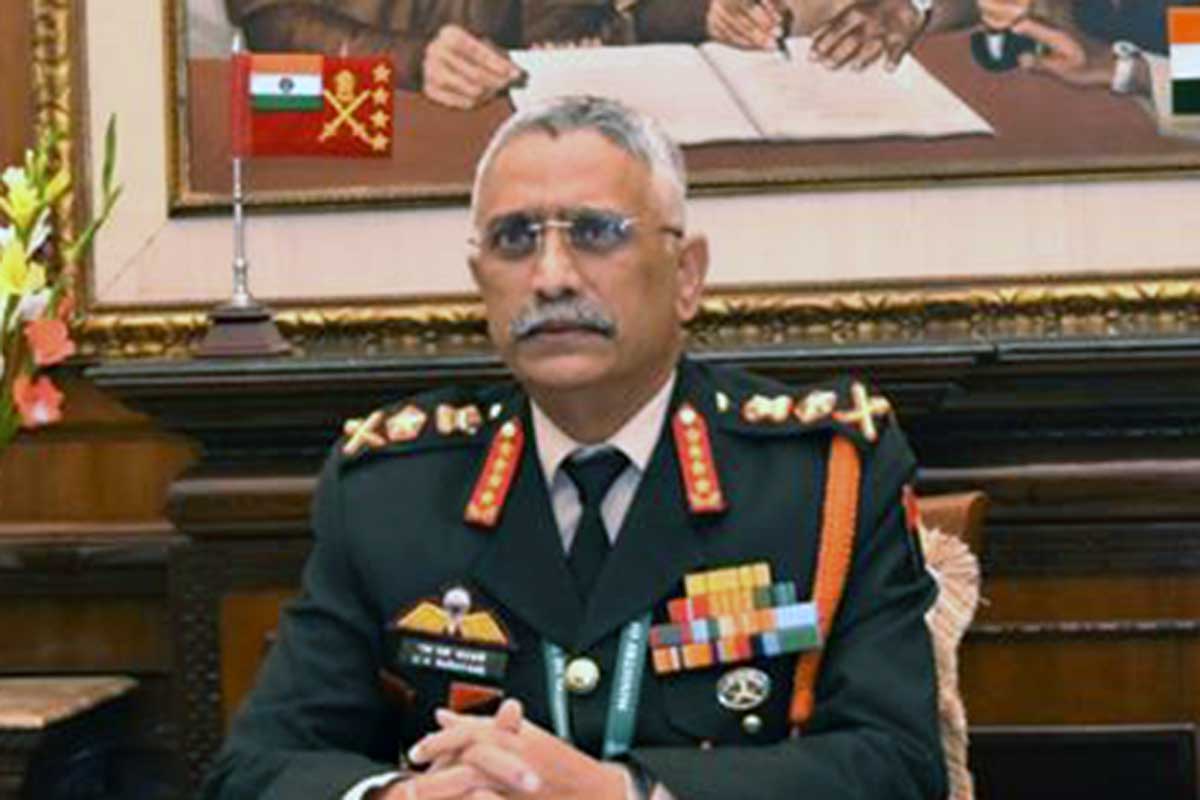 Army Chief Gen MM Naravane.