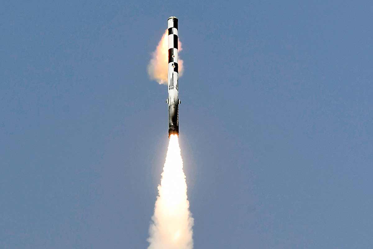 New BrahMos Missile.