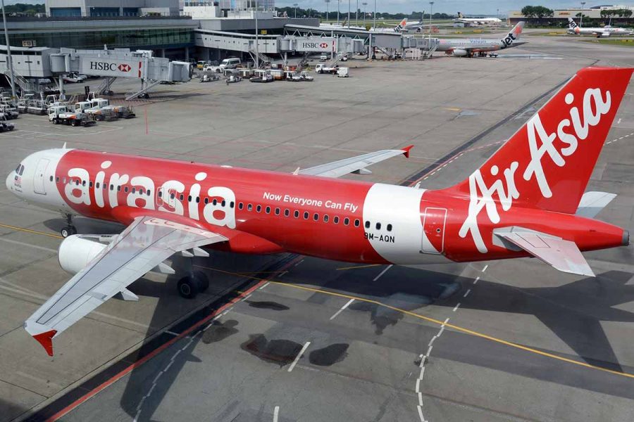 AirAsia's Airbus aircraft.