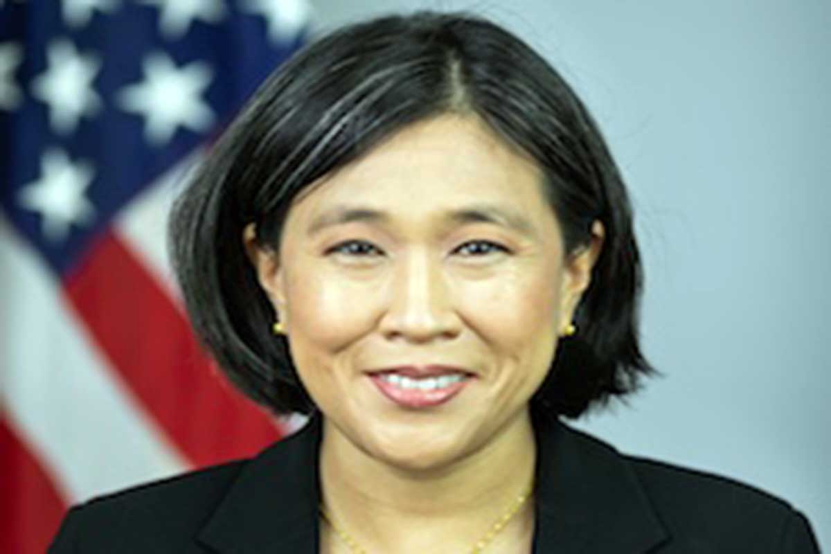 Katherine Tai, US Trade Representative.