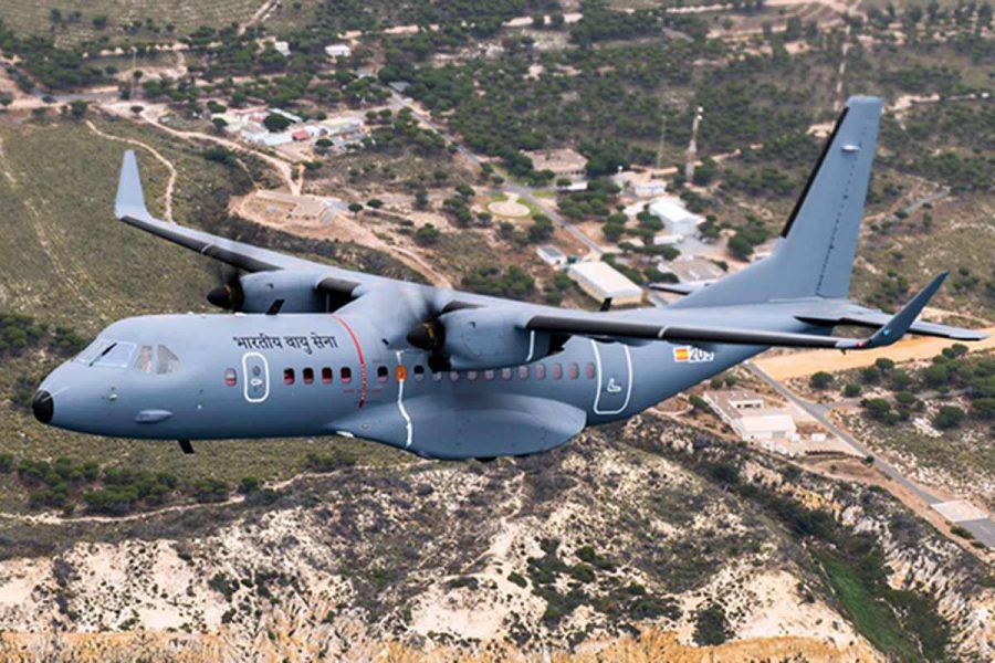 IAF's Airbus C-295 MW Transport Aircraft.