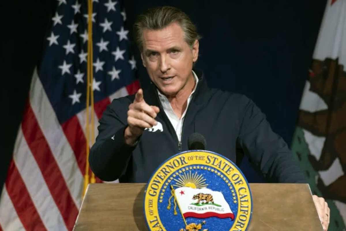 Gavin Newsom, Governor, California, USA.