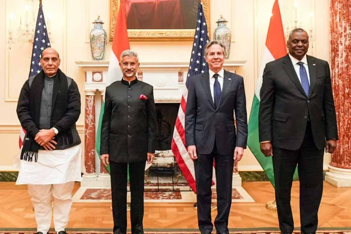 India-US 2+2 dialogue 2023.