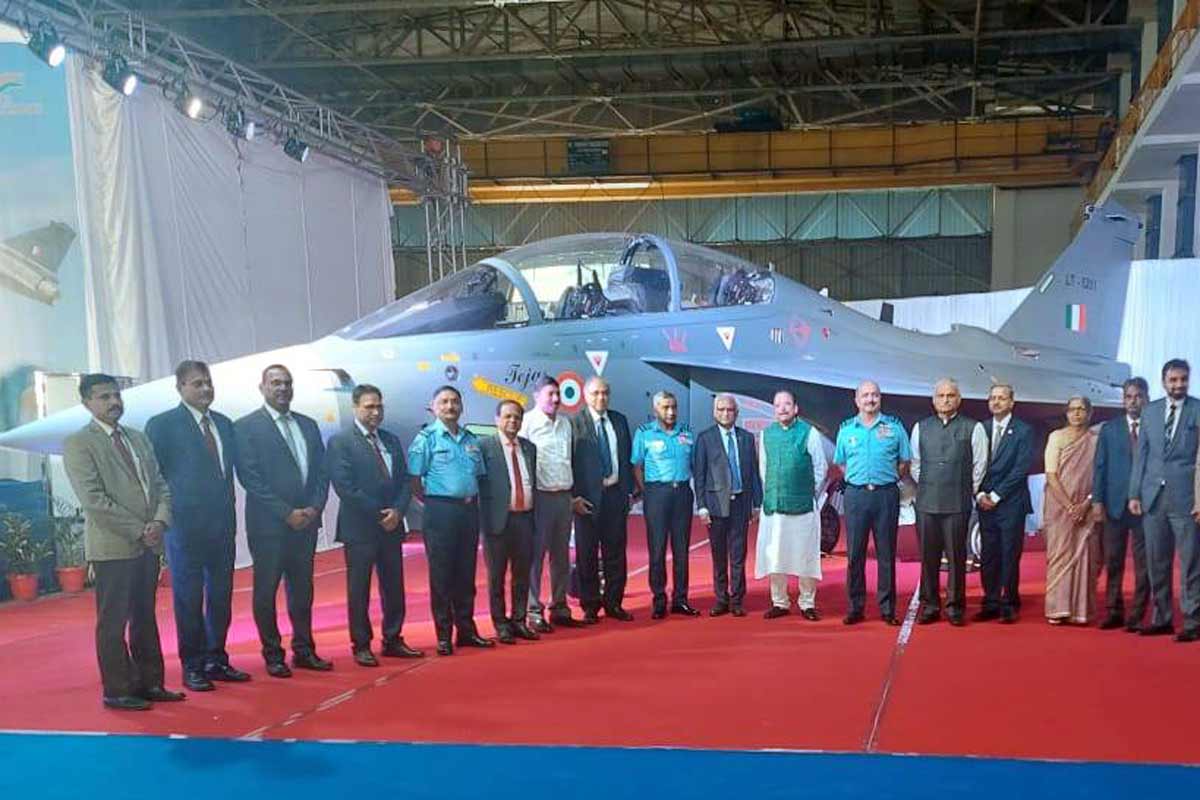 Two-Seater LCA Tejas handing over ceremony. Bengaluru, India (October 4, 2023)