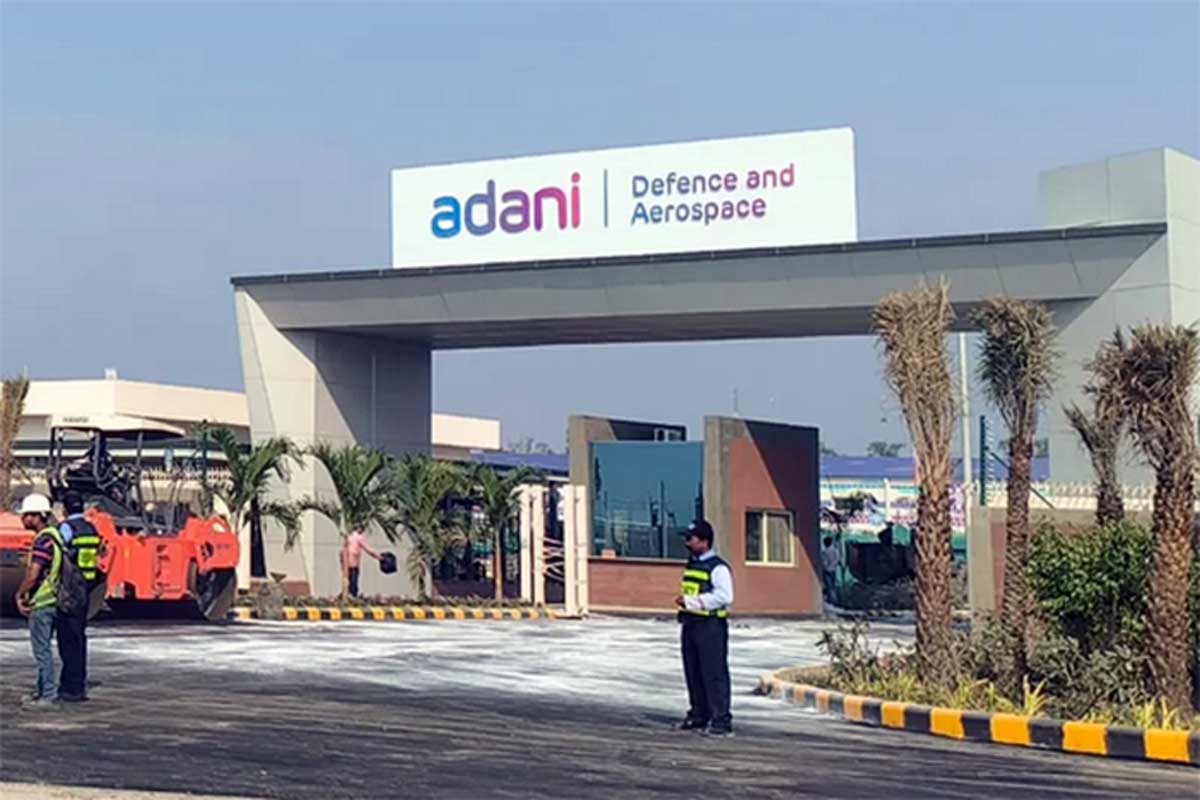 Adani's integrated missle-ammunition factory in Kanpur, Uttar Pradesh in India.