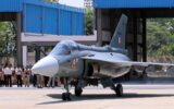 Tejas Mk1A at HAL Complex in Bengaluru, March 28, 2024.