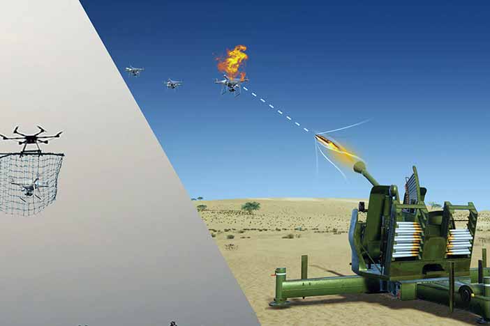 Zen Technologies' anti-drone system.