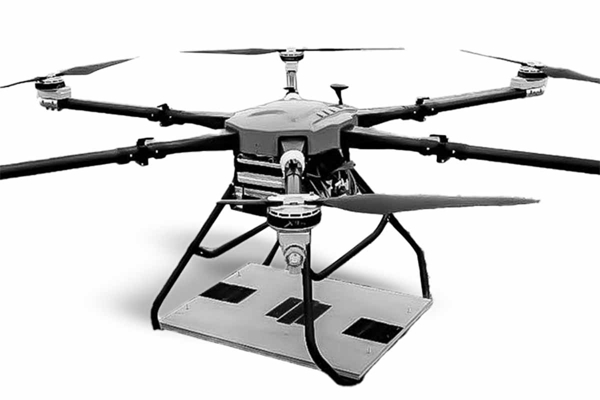 NewSpace Research and Technologies' UAV.
