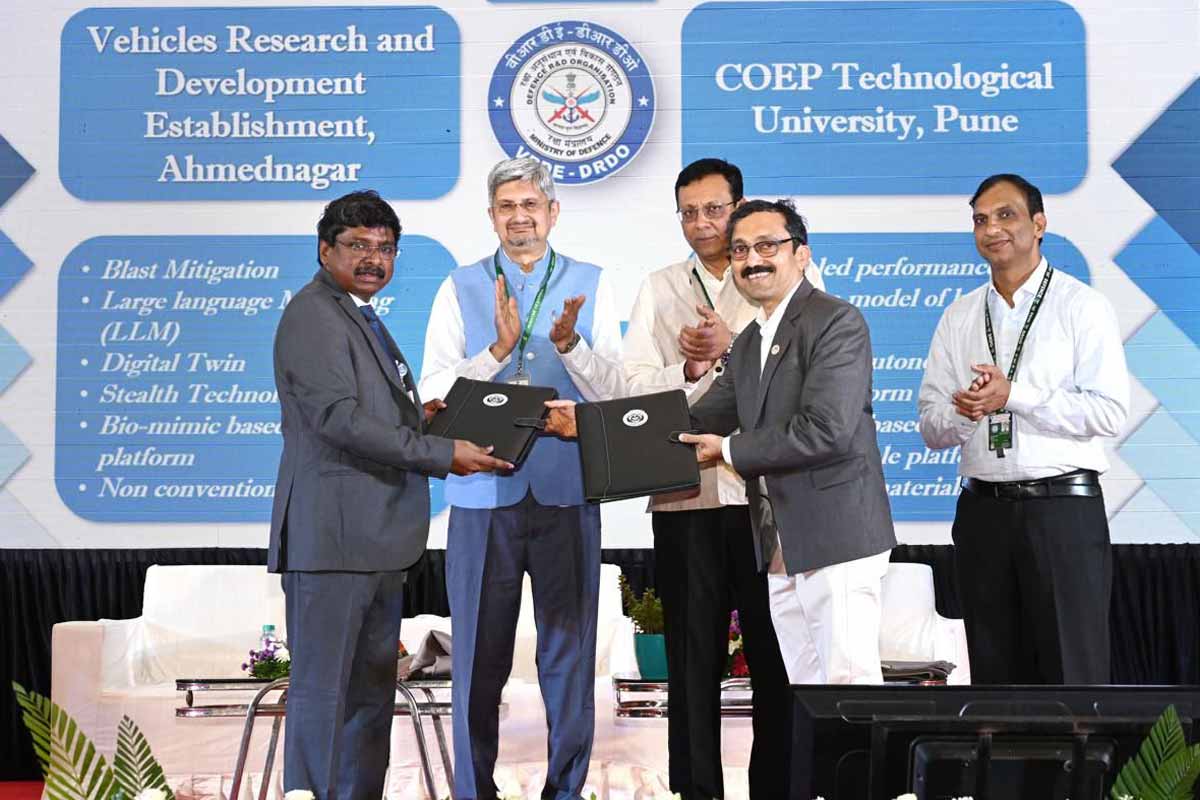 DRDO's Samir V Kamat handed over the documentation.