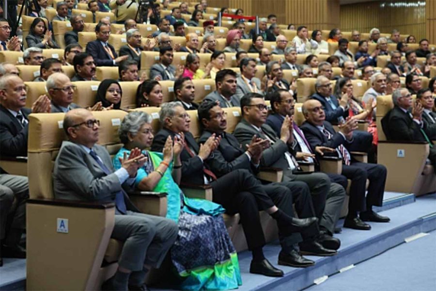 Judges and Dignitaries at NALSA Legal Aid Programme.