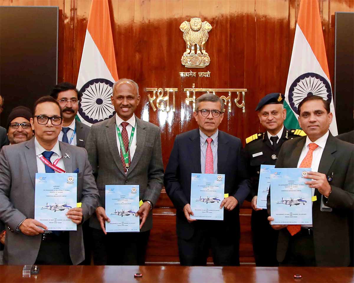 MoD will buy 8 Dorniers for Coast Guard from HAL Kanpur.