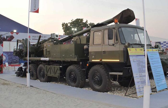 Dhanush Artillery Gun.