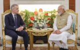 India PM Narendra Modi held talks with Canada PM Mark Carney in New Delhi.