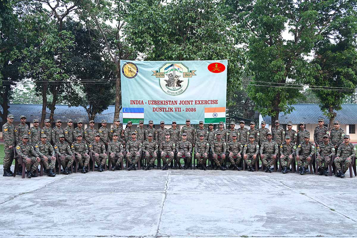India-Uzbekistan Military Exercise Dustlik.