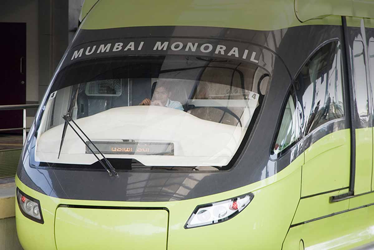 JSW Steel's products used in Mumbai Mono Rail Project.