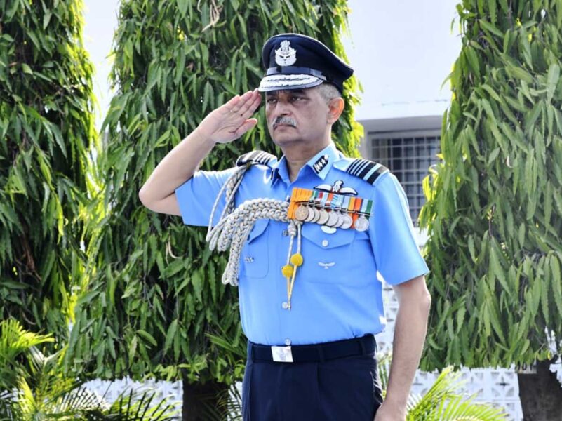 Air Marshal Tarun Chaudhry takes charge of IAF's Central Command.