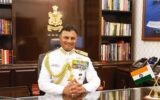 Indian Navy Chief Admiral Krishna Swaminathan.