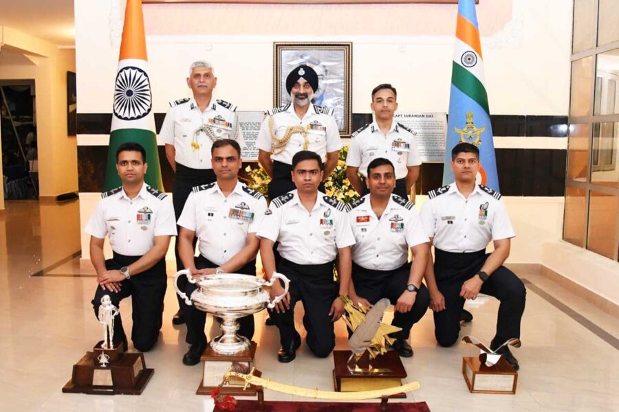 IAF's 48th Flight Test Course Graduation Ceremony.