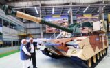 PM Narendra Modi inspected Zorawar Light Tank at Larsen & Toubro’s Hazira Facility.
