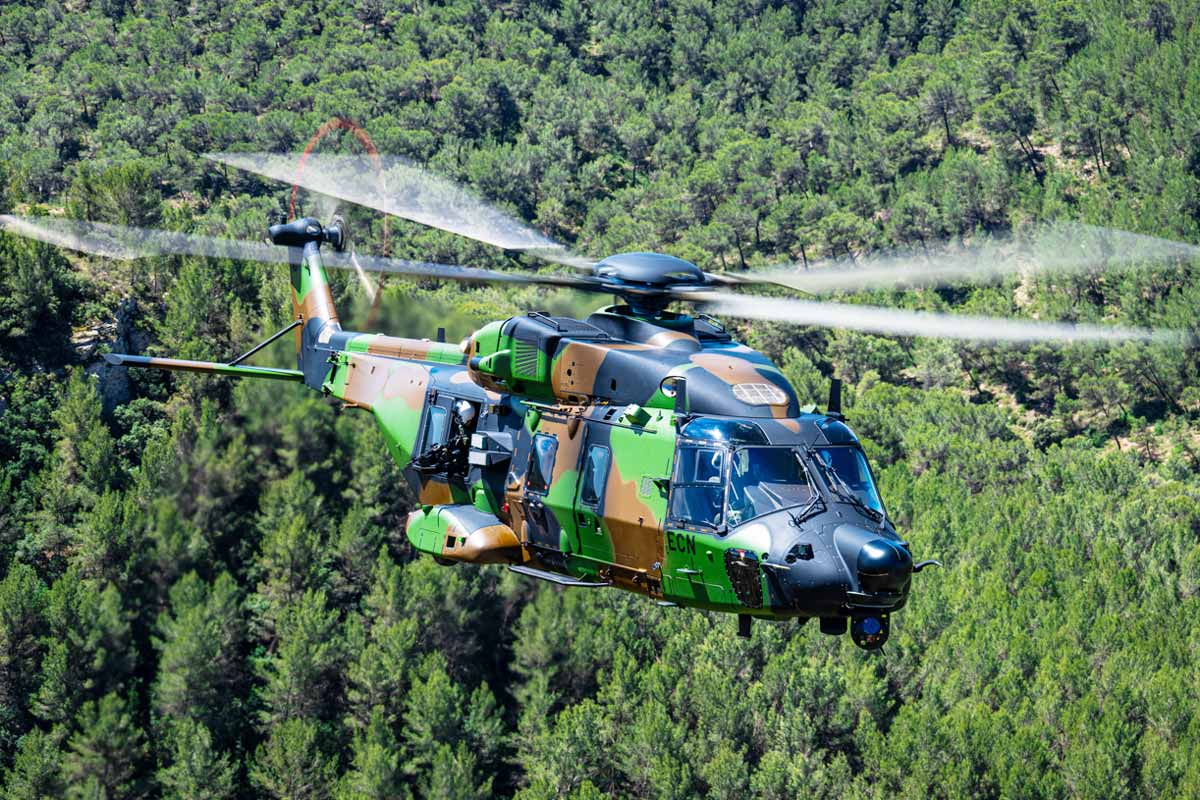 Airbus NH-90 Helicopter.