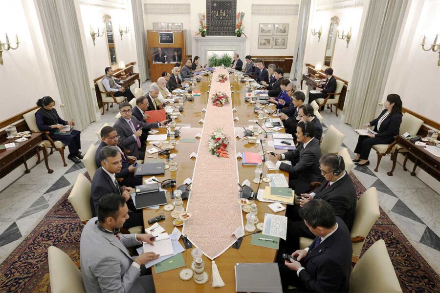 India-Japan Annual Summit Meeting held in New Delhi on July 02, 2026.