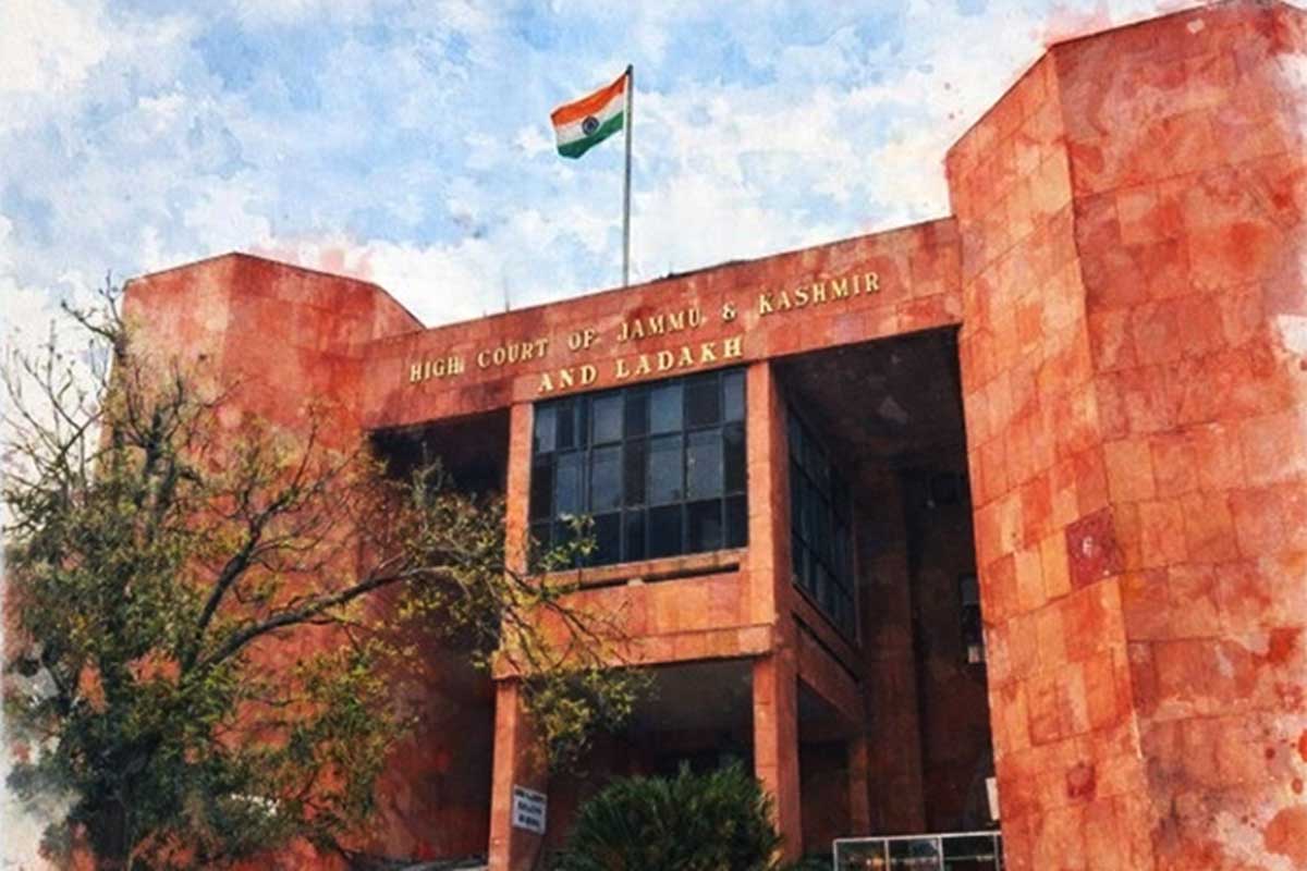 Jammu and Kashmir High Court News.