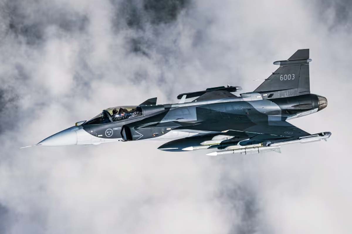 Saab's Gripen E Fighter Jet for Ukraine Air Force.