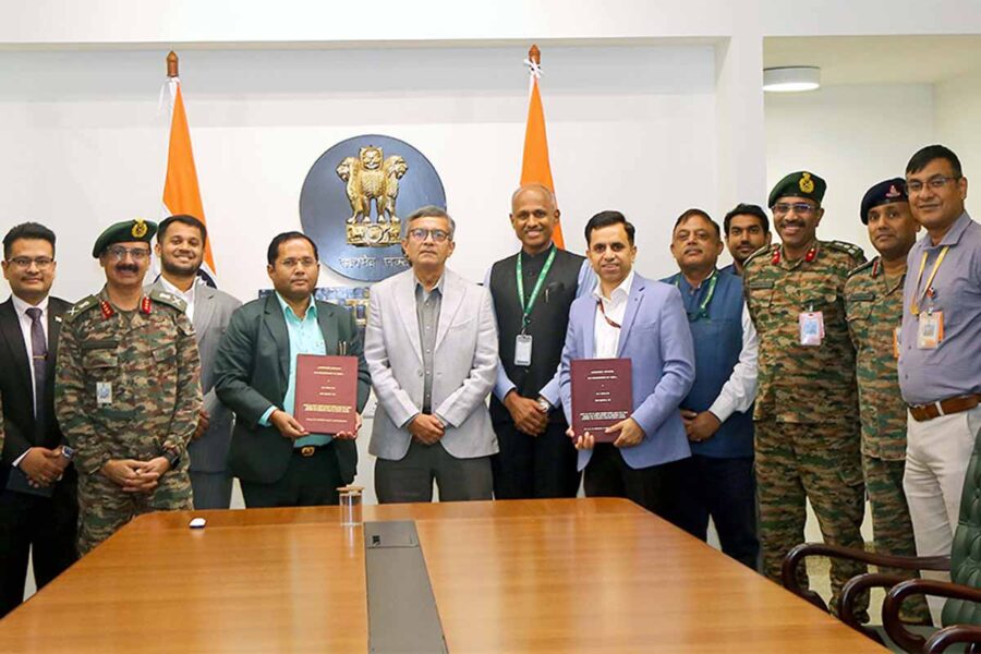 MoD-NIBE Private Limited signed deal for Loitering Munition System for Indian Army.