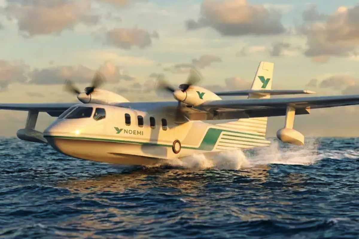 Noemi's Electric Sea Plane.